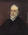 El Greco Canvas Paintings - Antonio Covarrubias